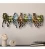 Seven Running Horse Metal Wall Art With Led