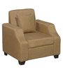 Seville 1 Seater Sofa in Brown Colour