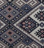 Seville Fabric Pouffe In Multi Colour