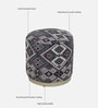 Seville Fabric Pouffe In Multi Colour