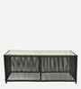 Seville Rope 3+1+1 Sofa Set In Cream Beige And Brown Finish