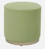Seville Velvet Pouffe In Lime Green Colour