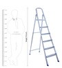 6 Steps 6.1 Ft Aluminium Step Ladder