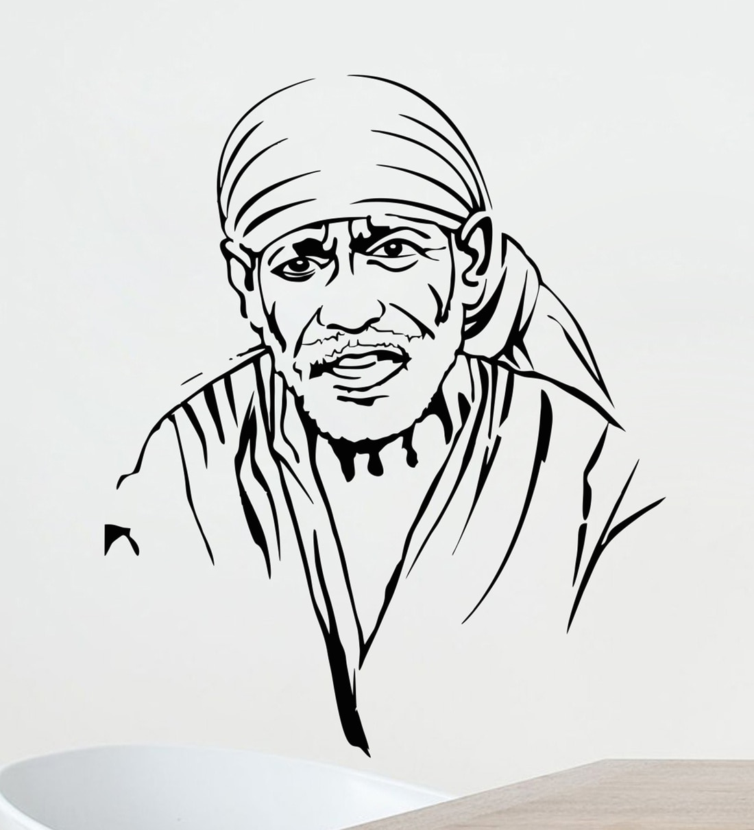 Buy Sai Baba Wall Sticker & Decal by StickerYard Online - Spiritual ...