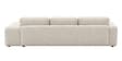Shen LHS Seational Sofa With Promise Ecru Fabric  In White Colour