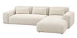 Shen LHS Seational Sofa With Promise Ecru Fabric  In White Colour