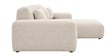 Shen LHS Seational Sofa With Promise Ecru Fabric  In White Colour