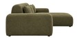 Shena Olive Green LHS Seational Sofa In Upholstery Fabric Shena Olive Green LHS Seational Sofa In Upholstery Fabric