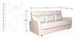 Shenai Rexine Sofa Set (3 + 1 + 1 Seater)