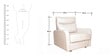 Shenai Rexine Sofa Set (3 + 1 + 1 Seater)