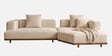 Shizuka LHS Sectional Sofa In OffWhite Colour