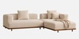 Shizuka LHS Sectional Sofa In OffWhite Colour