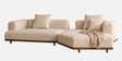 Shizuka LHS Sectional Sofa In OffWhite Colour