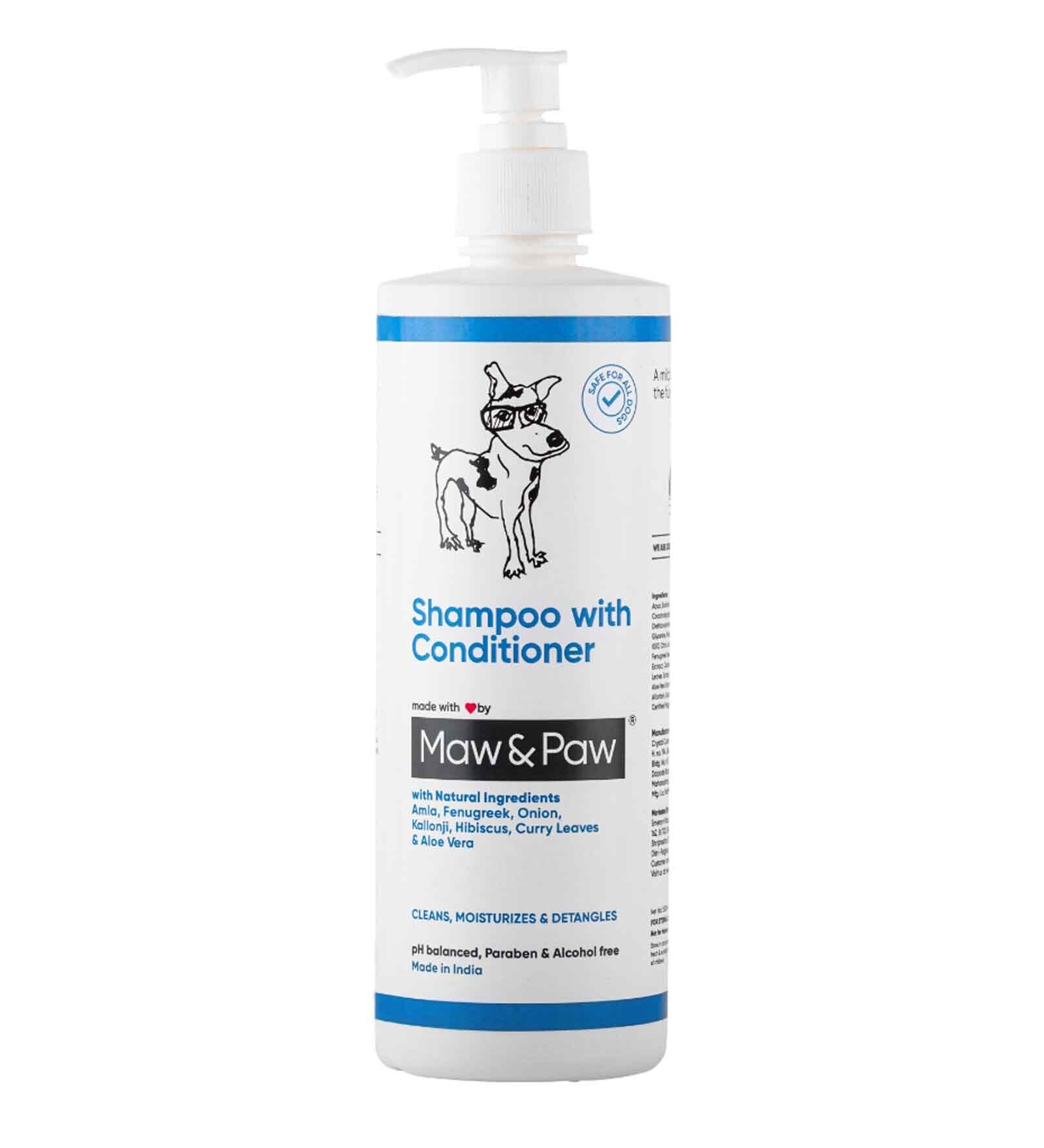 Buy Shampoo With Conditioner 500ml By Maw & Paw Online Shampoos and