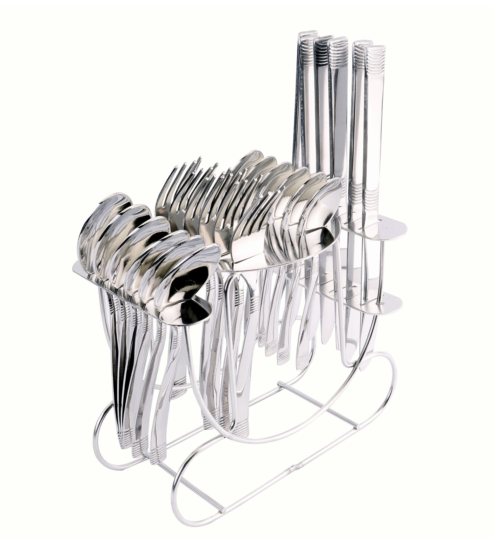 Shapes Lynex Stainless Steel 25-piece Cutlery Set