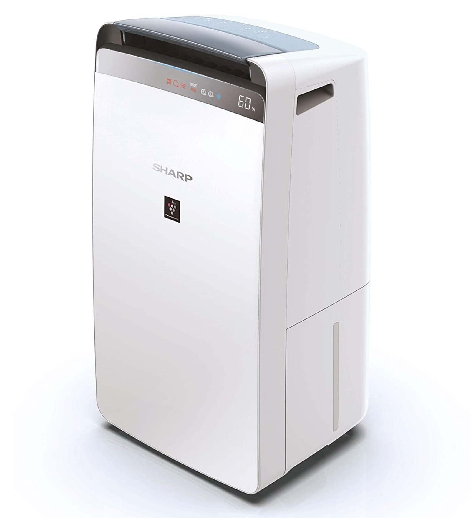SHARP Air Purifier and Dehumidifier for Homes, Rooms, Offices (Plasmacluster, True HEPA H14, PM2.5 Indicator)