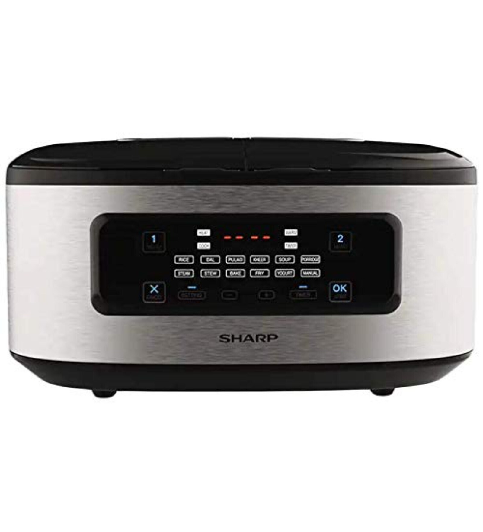 Buy Sharp Twin Cooker | 1st Dual Pot Multi Cooker | Smart Temperature ...