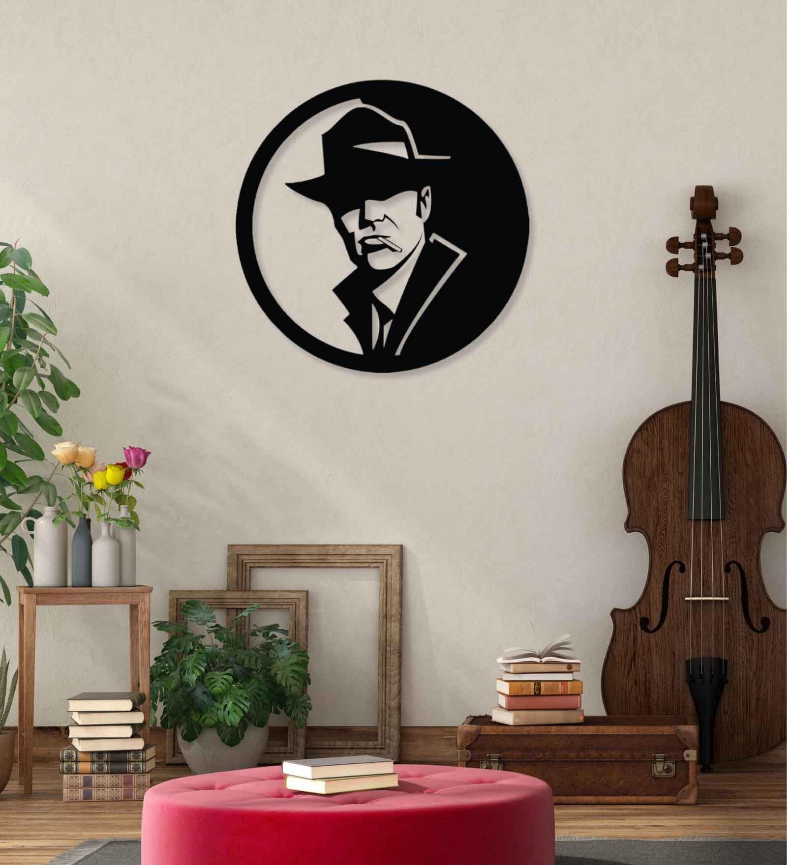 Buy Sherlock Holmes Black Mild Steel Wall Art at 17% OFF by Elysian ...