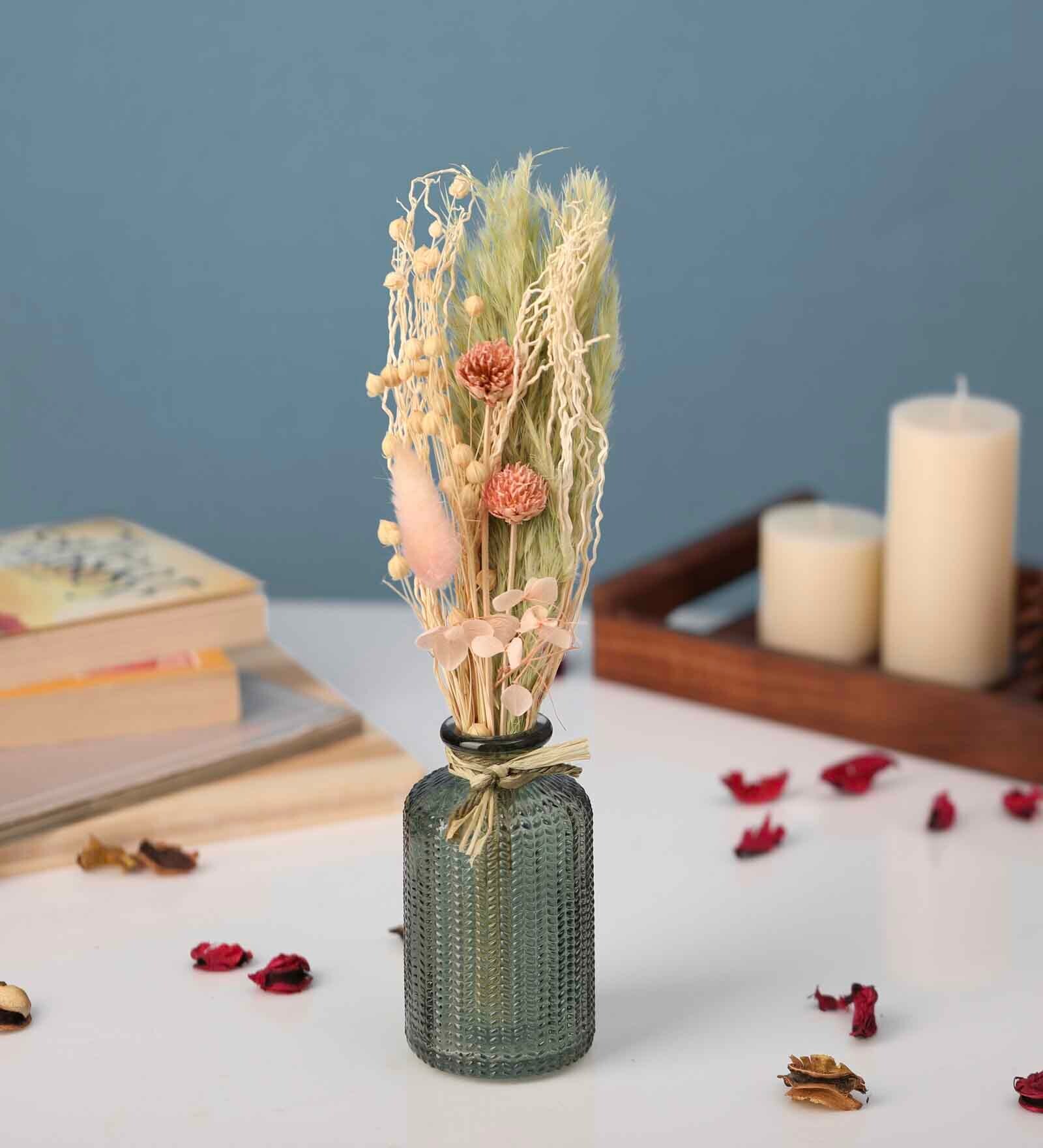 Sherrie Pink Glass Artificial Flower