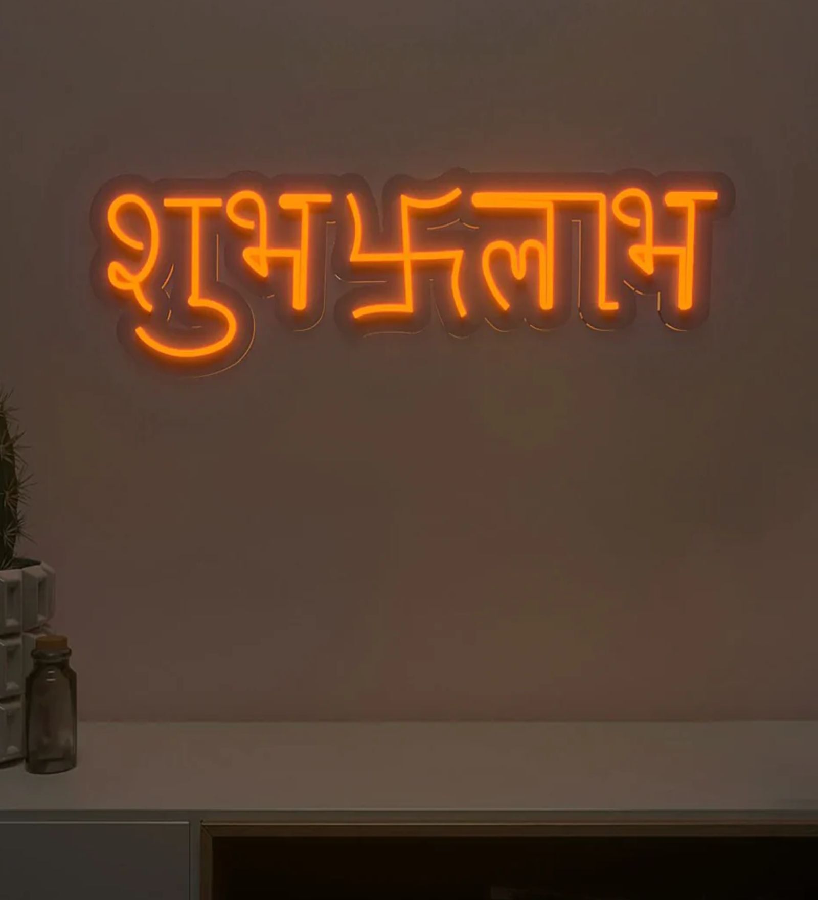 Shubh Labh Design Neon LED Light