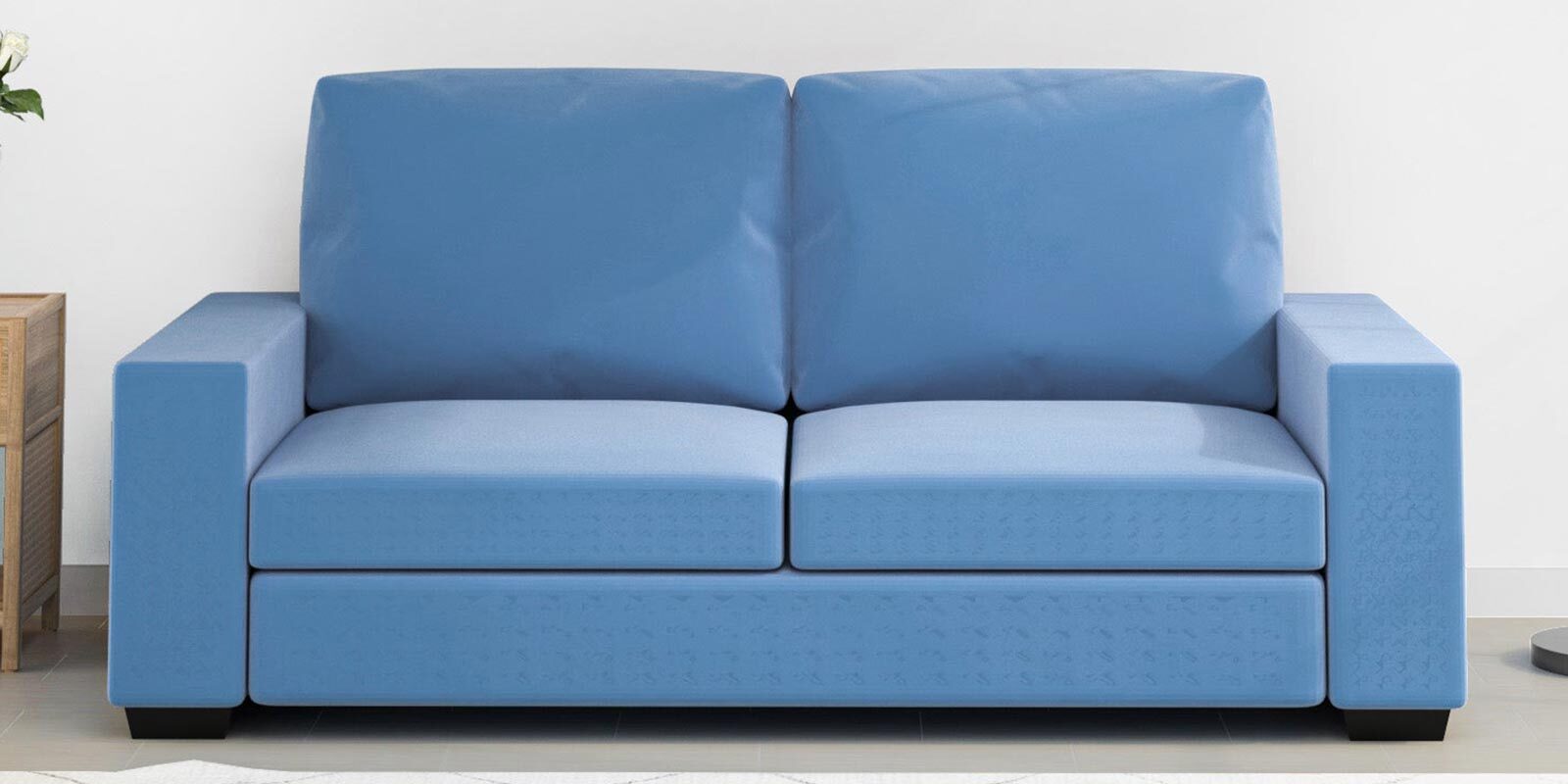 Shirley 3 Seater Sofa In Blue Finish