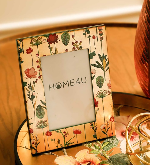 home4u Floral 4X6 Inch Photo Frame-picture-40