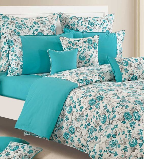 Buy Shades Of Paradise Cotton 350 GSM Heavy Winter Single Bed Quilt By
