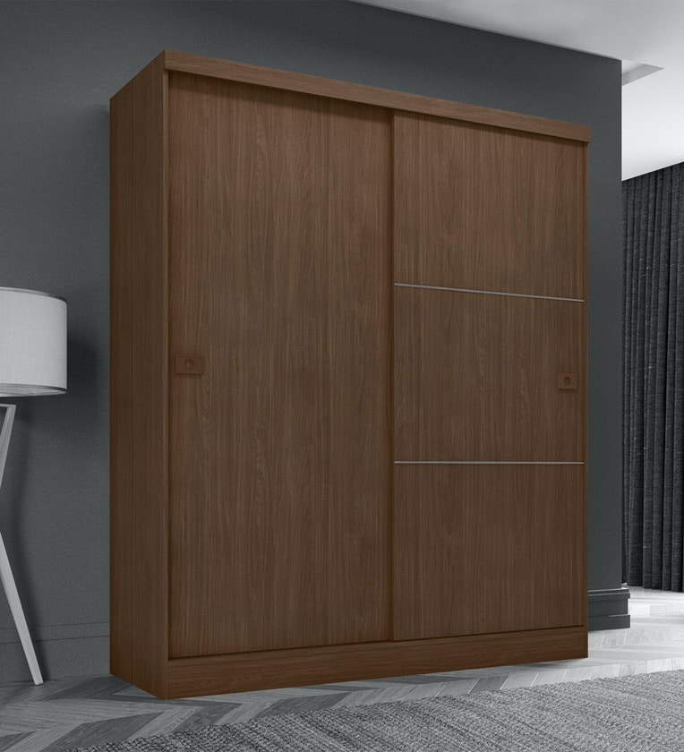 Buy Shinpei 2 Door Sliding Wardrobe with 2 Drawers Mintwud by