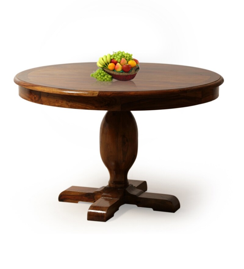 pepperfry round dining table