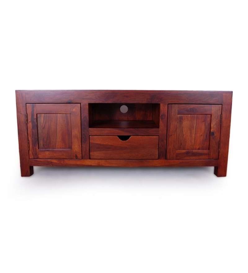 Buy Sheesham Wood TV Online Contemporary TV Consoles