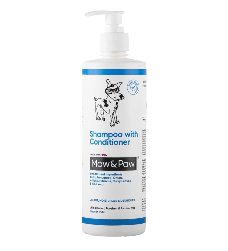 Buy Shampoo With Conditioner 500ml By Maw & Paw Online Shampoos and