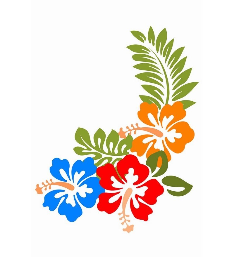 Buy Shopisky Fabulous Flowers Design Wall Sticker Online Floral