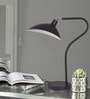 Noel Black Study Lamp With Mild Steal (MS) Base