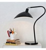 Noel Black Study Lamp With Mild Steal (MS) Base