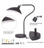 Noel Black Study Lamp With Mild Steal (MS) Base
