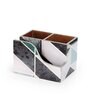Shades Of Green & Gold MDF Wood New Mosaic Cutlery Tissue Holder