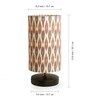 Shades of the Sun Table Lamp in Mango Wood