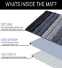 Shadow Microfiber 16x24 Inches Lightweight Bath Mat Set Of 2