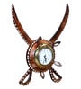 Brown Mango Wood Wall Clock