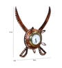 Brown Mango Wood Wall Clock