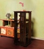 Shah Kreations Brown MDF Revolving Book Rack