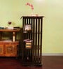 Shah Kreations Brown MDF Revolving Book Rack