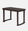 Shahenshah 4 Seater Dining Table In Weather Brown