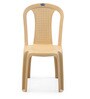 Shahenshah Plastic Table and Chair Set in Marble Beige Colour with 4 Chairs