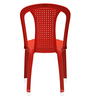 Shahenshah Plastic Table and Chair Set in Red Colour with 4 Chairs