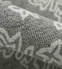 Grey Persian Wool And Viscose 8 ft x 10 ft Hand Tufted Carpet