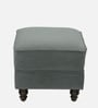 Shaleno Fabric Seating Stool In Steel Grey Color
