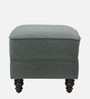 Shaleno Fabric Seating Stool In Steel Grey Color