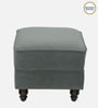 Shaleno Fabric Seating Stool In Steel Grey Color