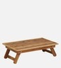 Urach Solid Wood Portable Table in Natural Finish
